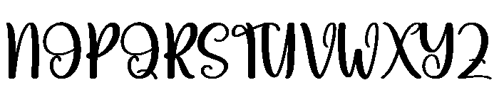 Bepaint Font UPPERCASE