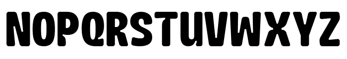 Beranda Round Regular Font UPPERCASE