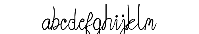 Berather Font LOWERCASE