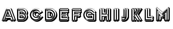 Berger Regular Font LOWERCASE