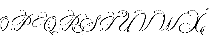 Bergstena Decorated PERSONAL USE Regular Font UPPERCASE