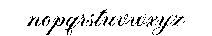 Bergstena Decorated PERSONAL USE Regular Font LOWERCASE