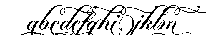 Bergstena Swashed PERSONAL USE Regular FONT