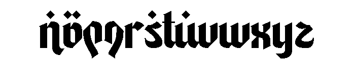 Berkah Raya - Demo Regular Font LOWERCASE