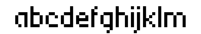 Berkelium 64 Font LOWERCASE