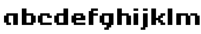 Berkelium Bitmap Font LOWERCASE