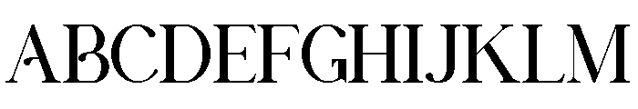 Berliga Font UPPERCASE