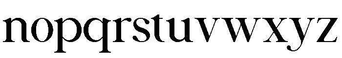 Berliga Font LOWERCASE