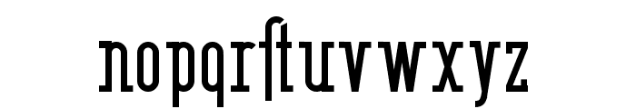 Berlin Email Serif Font LOWERCASE