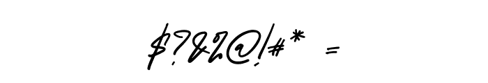 BerlinaSignature Font OTHER CHARS