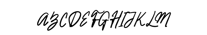 BerlinaSignature Font UPPERCASE