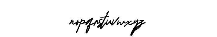 BerlinaSignature Font LOWERCASE