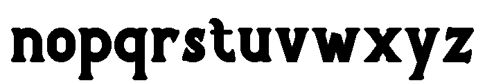 Berlingsdemo Font LOWERCASE