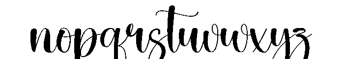 Berlyn Font LOWERCASE