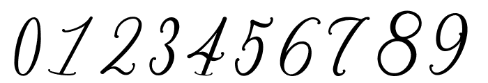 Bernadine Script Font OTHER CHARS