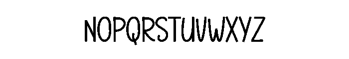 Berries Font UPPERCASE