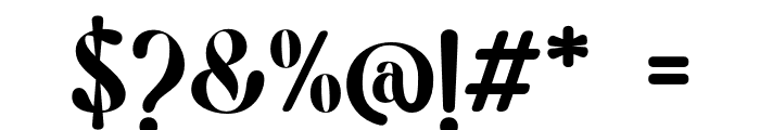 Berryfold PERSONAL USE Regular Font OTHER CHARS