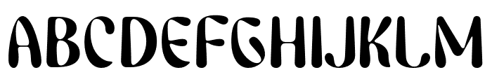 Berryfold PERSONAL USE Regular Font UPPERCASE