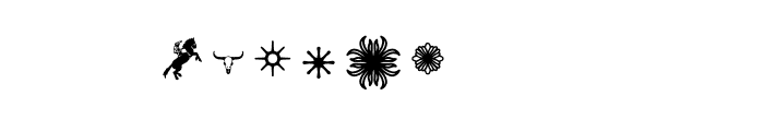 Berskal Personal Use Font OTHER CHARS