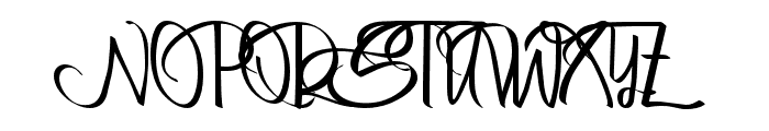 Bertha-Regular Font UPPERCASE