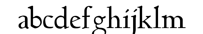 Bertham Font LOWERCASE