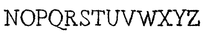 Berton Roman Regular Font UPPERCASE