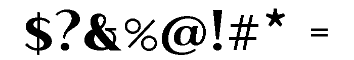 Berumias Regular Font OTHER CHARS