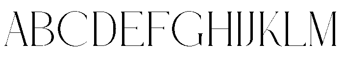 Berysa Font UPPERCASE