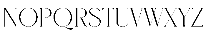 Berysa Font UPPERCASE