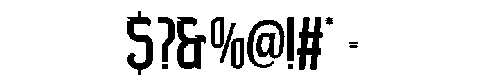 Besiktas Personal Use 3 Font OTHER CHARS