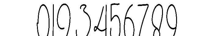 Best Birthday Font OTHER CHARS