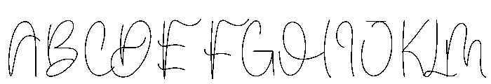 Best Birthday Font UPPERCASE