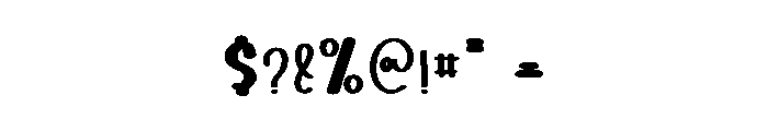 Best Love Font OTHER CHARS