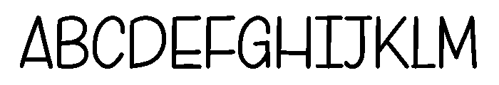 Best Teacher Font UPPERCASE