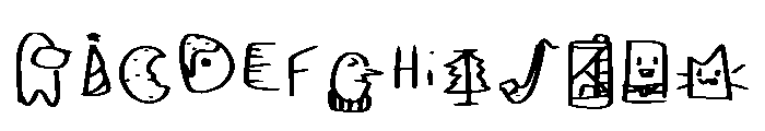 Bestfont Regular Font UPPERCASE