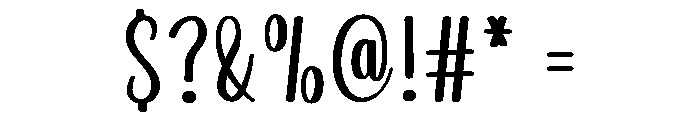 Bestielove Font OTHER CHARS