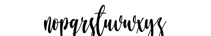 Besties Font LOWERCASE