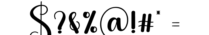 Besttime Font OTHER CHARS