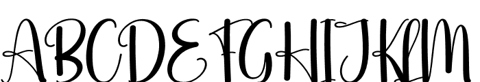 Besttime Font UPPERCASE