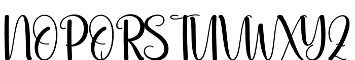 Besttime Font UPPERCASE