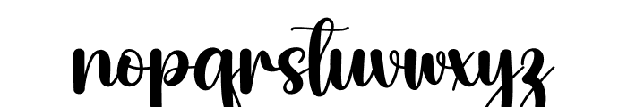 Besttime Font LOWERCASE