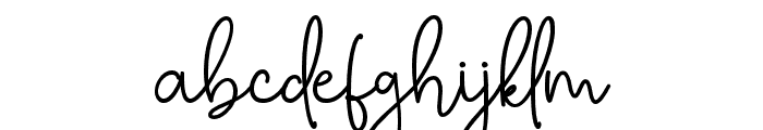BethanySignature Font LOWERCASE