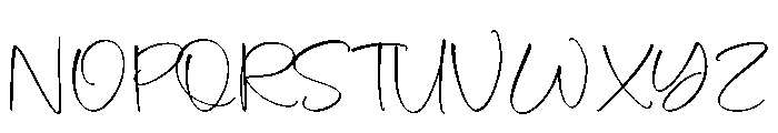 Bethoman Font UPPERCASE