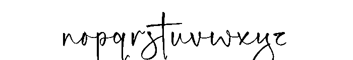 Bethoman Font LOWERCASE