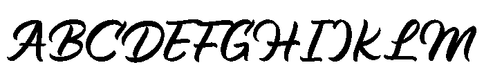 Better Delight PERSONAL USE ONL Font UPPERCASE