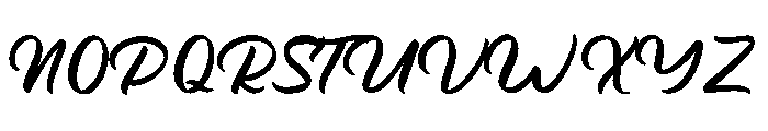 Better Delight PERSONAL USE ONL Font UPPERCASE