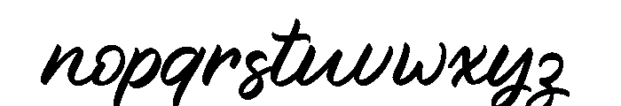 Better Delight PERSONAL USE ONL Font LOWERCASE