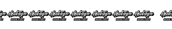 Better Retro Demo Outline Font OTHER CHARS