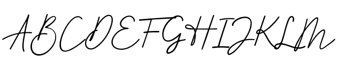 Better Signature Font UPPERCASE