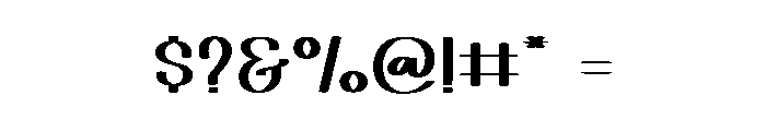 Better Soul Font OTHER CHARS